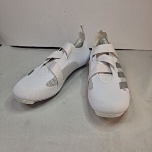 Adidas The Indoor Cycling Shoe Mens 13.5 Womens 14.5 White (Cleat Not Included)